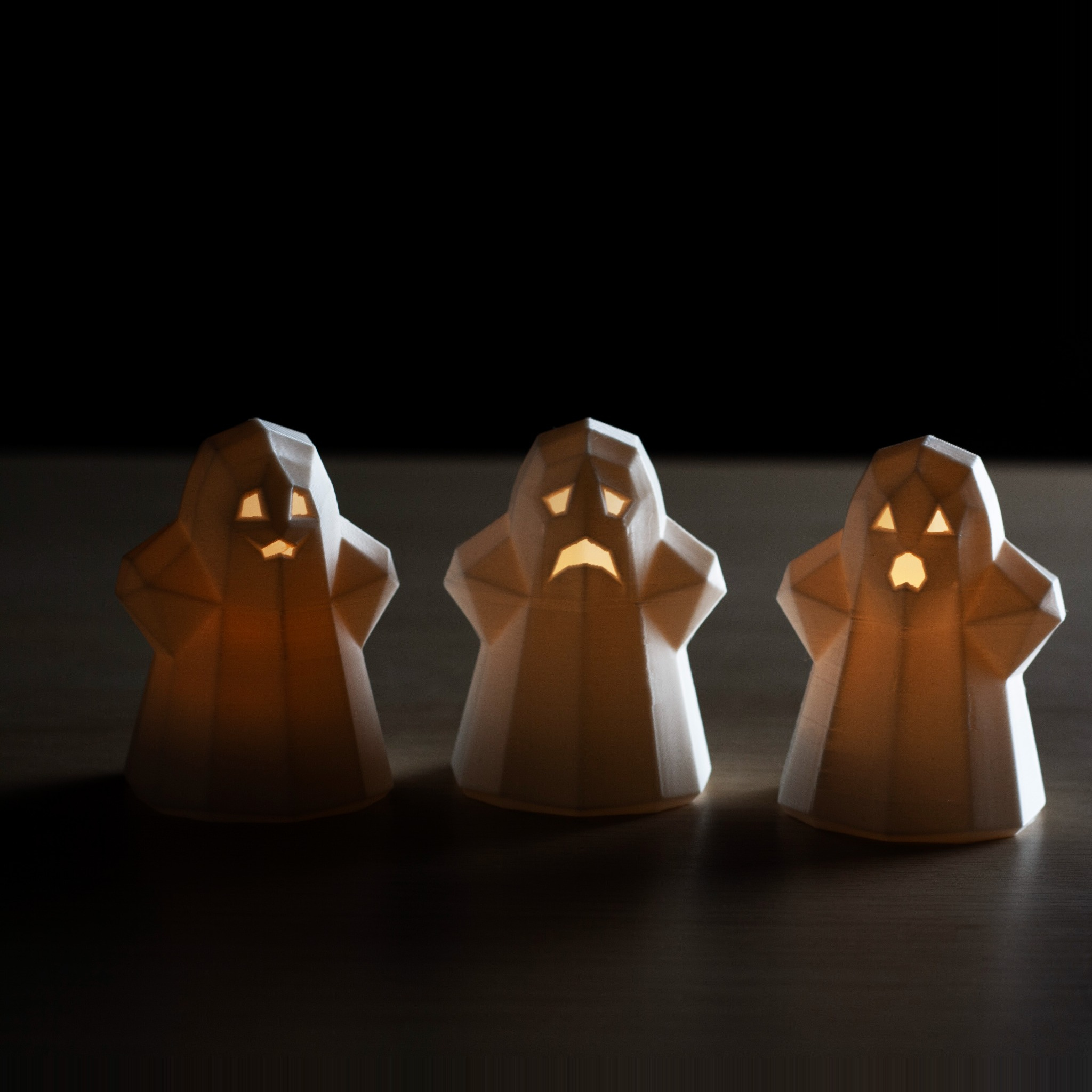 Ghost Trio Tea Lights — Designer promotional photo supplied through Hive